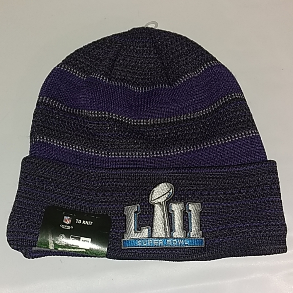 NFL Super Bowl LII New Era Knit Beanie NWT - Picture 1 of 6